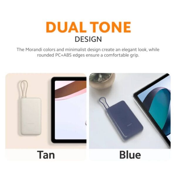 Xiaomi 33W Power Bank 20000mAh (Integrated Cable)