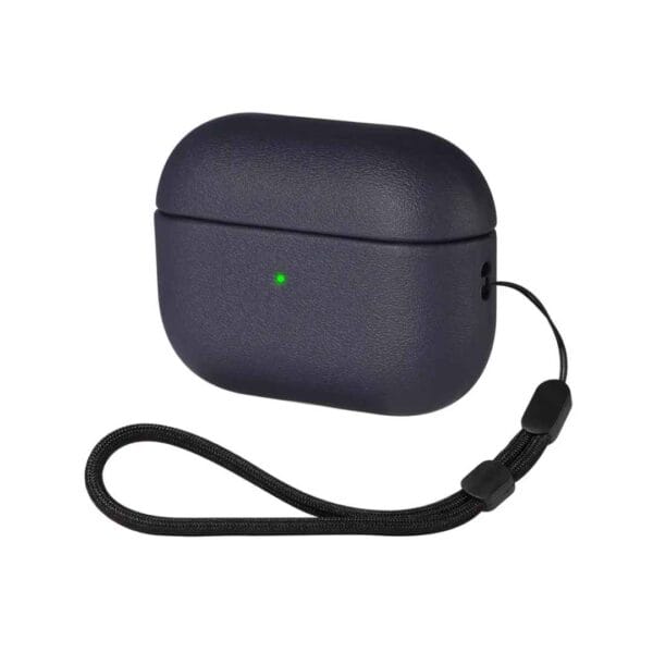 Apple spigen airpods pro 3 case -black:leather armor