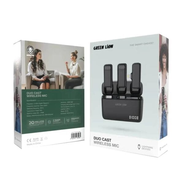 Green lion duo cast wireless mic