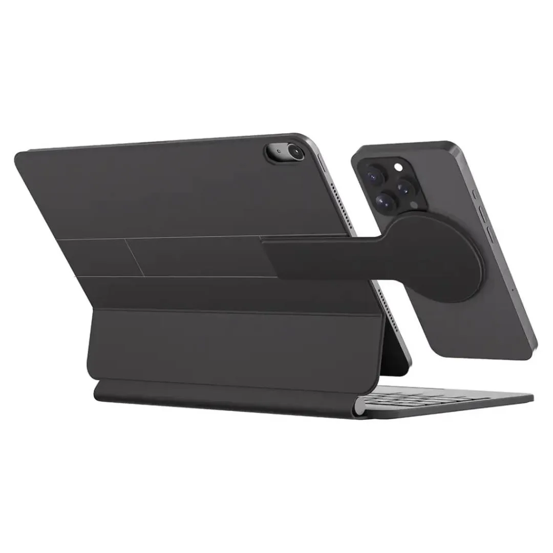 Powerology DynaBoard Wireless Keyboard Case With MagSafe Phone Holder