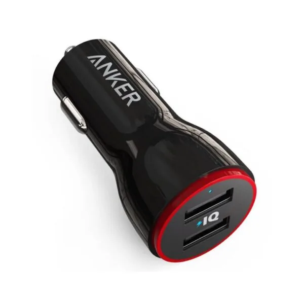 Anker powerdrive 2 4. 8a : 24w 2-port usb car charger