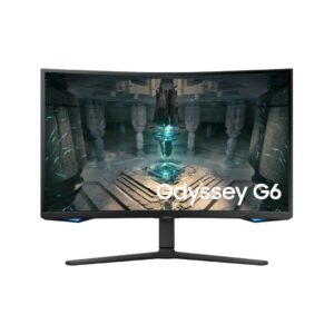 Home Samsung odyssey g6 g65b 32″ curved gaming monitor (ls32bg650emxue)