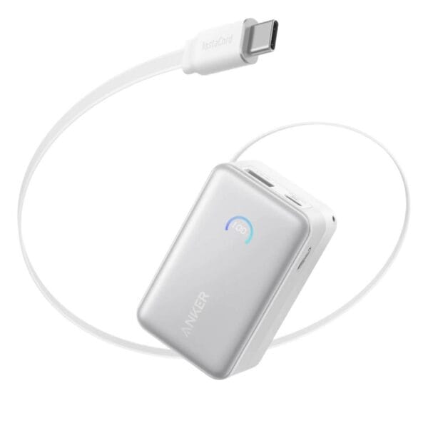 Anker nano power bank (10k, 45w, retractable cable)