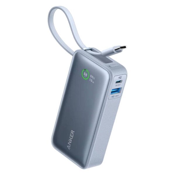 Nnano powerbank 2 Anker nano power bank (10k, 30w, built-in usb-c cable) — a1688h11