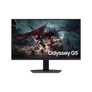 Home Samsung 27 odyssey g5 g50d qhd 180hz gaming monitor - ls27dg502emxue