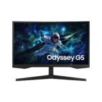 Samsung 27 Odyssey G5 G55C QHD 165Hz Curved Gaming Monitor - LS27CG552EMXUE