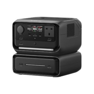 Ecoflow river 3 max (river 3 plus + extra battery 300) 600w : 572wh portable power station
