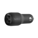Belkin Boost Charge Dual USB-A port car charger, 24W