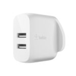 Belkin Boost Charge™ Dual USB-A Wall Charger 24W- WCB002MYWH-1