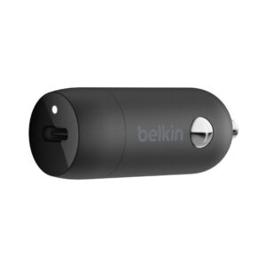 Belkin boostcharge 30w usb-c pd car charger with pps- cca004btbk