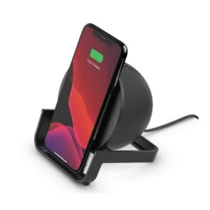 Belkin SOUNDFORM™ Charge Bluetooth Speaker + Wireless Charger- AUF001VFBK-1