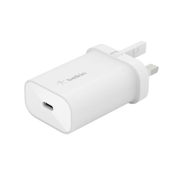 Belkin 25W USB-C PD Wall charger with PPS- WCA004myWH-1