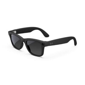 RayBan Meta Glasses Gen 2 -Wayfarer- Matte Black, Polarized Gradient Graphite Lenses