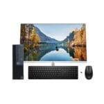 HP M24fw 23.8 inch FHD Monitor with Dell Optiplex 3070 SFF Mini PC and Keyboard Mouse Combo - Complete PC
