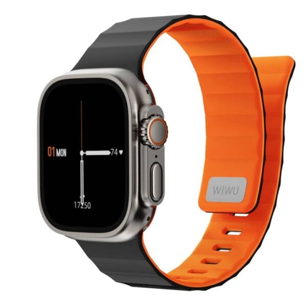 WiWU Mag Secure Watch Band Wi-WB301 Magnetic Silicone Strap2