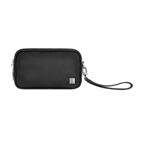 WiWU Master Genuine Leather Fingerprint Lock Pouch -1