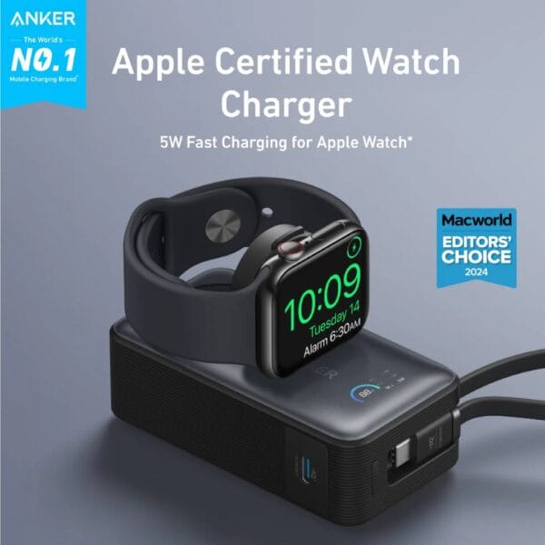 Anker MagGo Power Bank (10K, 35W, For Apple Watch)-1