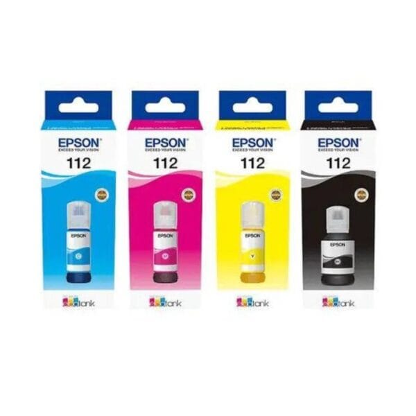 Epson ecotank ink bottles - 112 series