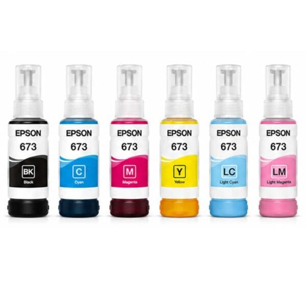 Epson ecotank ink bottles - 673 series