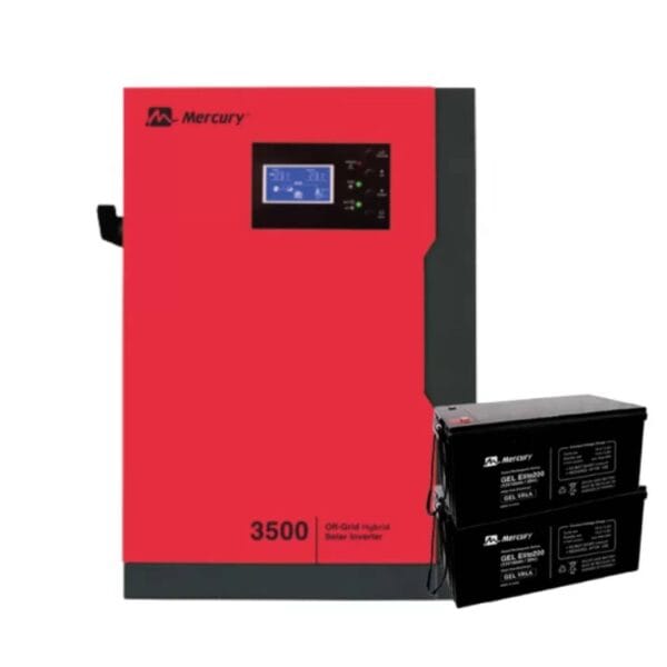 Mercury solar hybrid inverter 24v3500va 24v/3500va
