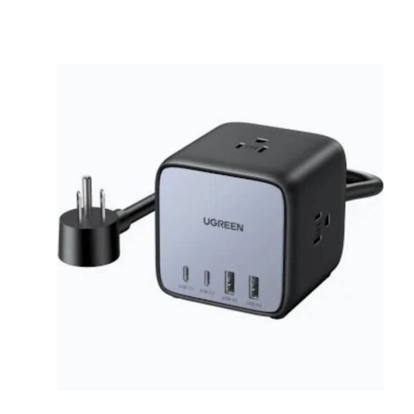 Ugreen diginest cube power strip (3 ac outlets + 65w 2a2c) uk