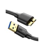 UGREEN USB-A 3.0 to Micro USB 3.0 Male Cable 0.5m Black - US130