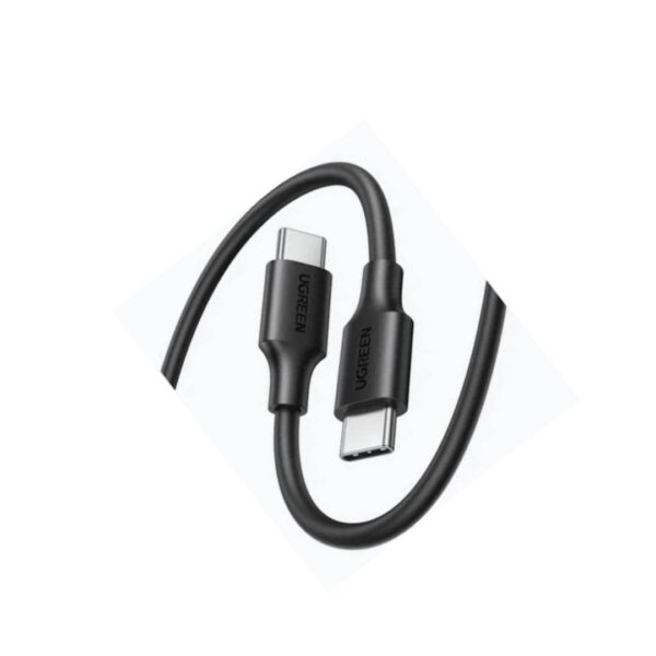 Ugreen usb-c 2. 0 male to male 3a cable 2m (black) – us286 Ugreen usb-c 2. 0 male to male 3a cable 2m (black) – us286