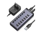 UGREEN USB-C to 7-Port USB-A 3.0 Hub DC 12V EU – CM481